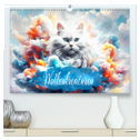 Wolkenkreaturen (hochwertiger Premium Wandkalender 2025 DIN A2 quer), Kunstdruck in Hochglanz