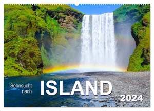 Vahldiek, Carola. Sehnsucht nach Island (Wandkalender 2024 DIN A2 quer), CALVENDO Monatskalender - Inspirierende Bilder von der wundervollen Insel am Polarkreis. Calvendo, 2023.
