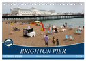 Brighton Pier Bunter Sommer (Tischkalender 2024 DIN A5 quer), CALVENDO Monatskalender