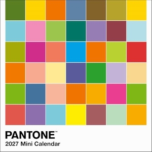 Pantone. Pantone Mini Wall Calendar 2027. Workman Publishing, 2026.