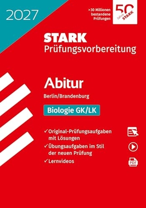 STARK Biologie GK/LK - Abitur 2027 Berlin/Brandenburg - Prüfungsvorbereitung. Stark Verlag GmbH, 2026.