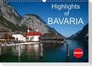 Highlights of Bavaria (Wall Calendar 2023 DIN A3 Landscape)