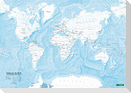 Weltkarte zum Ausmalen, Entdecke die Welt, Poster 1:40 000 000 Metallbestäbt in Rolle