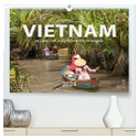 VIETNAM - Im Land des aufsteigenden Drachens (hochwertiger Premium Wandkalender 2024 DIN A2 quer), Kunstdruck in Hochglanz