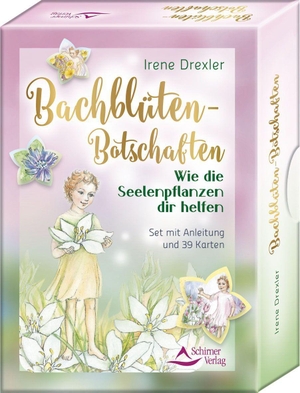 Drexler, Irene. Bachblüten-Botschaften - Wie die Seelenpflanzen dir helfen - Set mit Anleitung und 39 Karten. Schirner Verlag, 2024.
