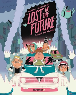 Damián. Lost in the Future Vol. 3. Papercutz, 2026.