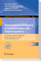 Computational Intelligence in Communications and Business Analytics
