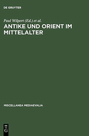 Wilpert, Paul (Hrsg.). Antike und Orient im Mittelalter - Vorträge der Kölner Mediaevistentagungen 1956-1959. De Gruyter, 1971.