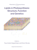 Lipids in Photosynthesis: Structure, Function and Genetics