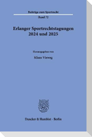 Erlanger Sportrechtstagungen 2024 und 2025