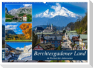 Berchtesgadener Land im Wechsel der Jahreszeiten (Wandkalender 2025 DIN A2 quer), CALVENDO Monatskalender