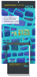 Neukirchener Kalender 2025 - Abreißkalender mit Rückwand