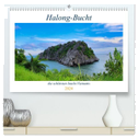 Halong-Bucht - die schönsten Inseln Vietnams (hochwertiger Premium Wandkalender 2024 DIN A2 quer), Kunstdruck in Hochglanz