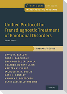 Unified Protocol for Transdiagnostic Treatment of Emotional Disorders