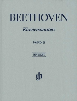 Beethoven, Ludwig van. Beethoven, Ludwig van - Klaviersonaten, Band II - Instrumentation: Piano solo. Henle, G. Verlag, 2000.