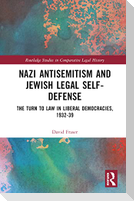Nazi Antisemitism and Jewish Legal Self-Defense