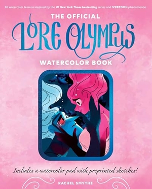 Smythe, Rachel / Walter Foster Creative Team et al. The Official Lore Olympus Watercolor Book - 20 simple watercolor lessons inspired by the #1 New York Times bestselling series and WEBTOON phenomenon - Includes a watercolor pad with preprinted sketches!. Quarto Publishing Group USA Inc, 2025.