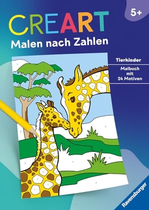 CreArt Malen nach Zahlen ab 5: Tierkinder. Ravensburger Verlag, 2024.