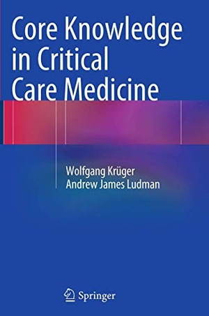 Ludman, Andrew James / Wolfgang Krüger. Core Knowledge in Critical Care Medicine. Springer Berlin Heidelberg, 2016.