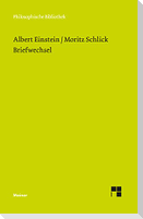 Albert Einstein, Moritz Schlick: Briefwechsel