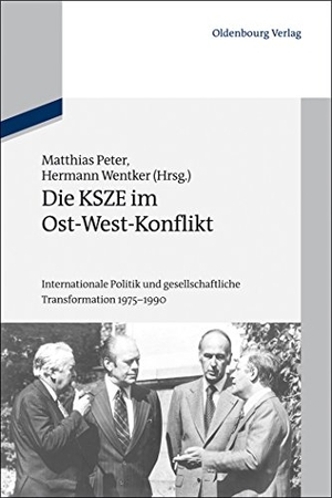 Wentker, Hermann / Matthias Peter (Hrsg.). Die KSZE im Ost-West-Konflikt - Internationale Politik und gesellschaftliche Transformation 1975-1990. De Gruyter Oldenbourg, 2012.