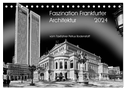 Faszination Frankfurter Architektur (Tischkalender 2024 DIN A5 quer), CALVENDO Monatskalender