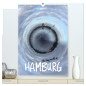 The tiny world of HAMBURG (hochwertiger Premium Wandkalender 2025 DIN A2 hoch), Kunstdruck in Hochglanz