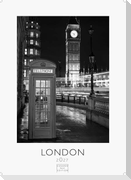 London schwarz-weiss Kalender 2027 - Wandkalender | Fotokalender England 29x21cm -| Perfekt für Liebhaber London & Geschenkidee