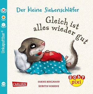 Bohlmann, Sabine. Baby Pixi (unkaputtbar) 133: VE 5 Der kleine Siebenschläfer (5 Exemplare) - Ein Baby-Buch ab 12 Monaten. Carlsen Verlag GmbH, 2023.