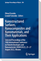 Nanostructured Surfaces, Nanocomposites and Nanomaterials, and Their Applications