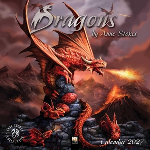 Flame, Tree. Dragons by Anne Stokes - Drachen von Anne Stokes 2027 - Original Flame Tree Publishing-Kalender [Kalender] - Original Flame Tree Publishing-Kalender [Kalender]. Browntrout Verlags GmbH, 2026.