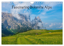 Fascinating Dolomite Alps (Wall Calendar 2025 DIN A4 landscape), CALVENDO 12 Month Wall Calendar