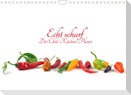 Echt scharf - Der Chili-Küchen-Planer (Wandkalender 2022 DIN A4 quer)