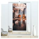 Hamburg Spiegelungen 2025 (hochwertiger Premium Wandkalender 2025 DIN A2 hoch), Kunstdruck in Hochglanz