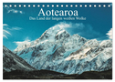 Aotearoa - Das Land der langen weißen Wolke (Tischkalender 2024 DIN A5 quer), CALVENDO Monatskalender