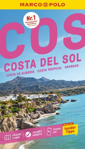 Drouve, Andreas / Lucia Rojas. MARCO POLO Reiseführer Costa del Sol, Costa de Almería, Costa Tropical, Granada - Reisen mit Insider-Tipps. Inklusive kostenloser Touren-App. Mairdumont, 2026.