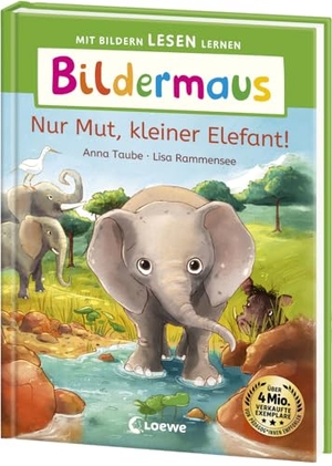 Taube, Anna. Bildermaus - Nur Mut, kleiner Elefant! - Mit Bildern lesen lernen - Ideal für die Vorschule und Leseanfänger ab 5 Jahren - Mit Leselernschrift ABeZeh. Loewe Verlag GmbH, 2024.