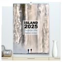 Island 2025 - Einzigartige Natur hautnah erleben (hochwertiger Premium Wandkalender 2025 DIN A2 hoch), Kunstdruck in Hochglanz