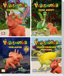 Nelson Mini-Bücher: 4er Vegesaurier 1-4