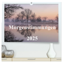 Morgenstimmungen 2025 (hochwertiger Premium Wandkalender 2025 DIN A2 quer), Kunstdruck in Hochglanz