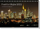 Frankfurt Skyline von Petrus Bodenstaff (Tischkalender 2022 DIN A5 quer)