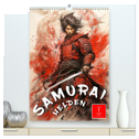 Samurai Helden (hochwertiger Premium Wandkalender 2024 DIN A2 hoch), Kunstdruck in Hochglanz