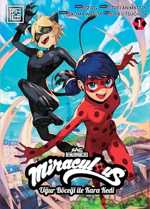 Zag. Miraculous - Ugur Böcegi ile Kara Kedi 1. Athica Yayinlari, 2025.