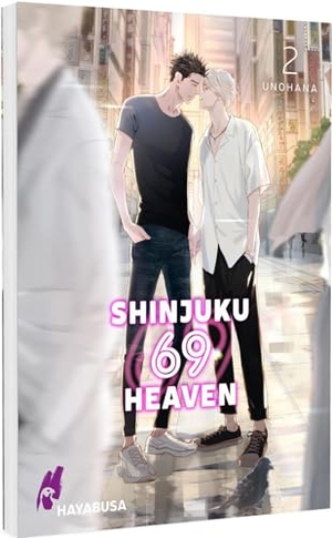 Unohana. Shinjuku 69 Heaven 2 - Yaoi-Kurzreihe ab 18 über einen Reporter, der sich von einem Callboy verführen lässt. Carlsen Verlag GmbH, 2026.