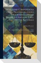 Sposizione Compendiosa Della Procedura Civile E Criminale Nelle Somme Sue Ragioni E Nel Suo Ordine Naturale