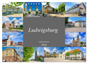 Ludwigsburg Impressionen (Wandkalender 2024 DIN A4 quer), CALVENDO Monatskalender