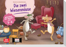 Die zwei Wiesenmäuse. Kamishibai Bildkartenset