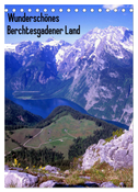 Wunderschönes Berchtesgadener Land (Tischkalender 2024 DIN A5 hoch), CALVENDO Monatskalender