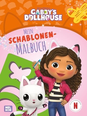 Gabby's Dollhouse: Mein Schablonen-Malbuch - Mit toller Papp-Schablone. Nelson Verlag, 2026.