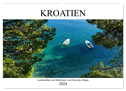 Kroatien - Landschaften am Mittelmeer (Wandkalender 2024 DIN A2 quer), CALVENDO Monatskalender